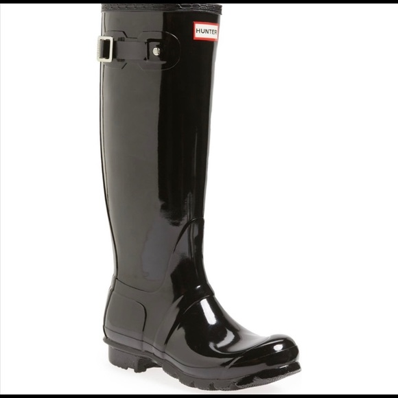 Hunter Shoes - Hunter Rain Boots with Socks